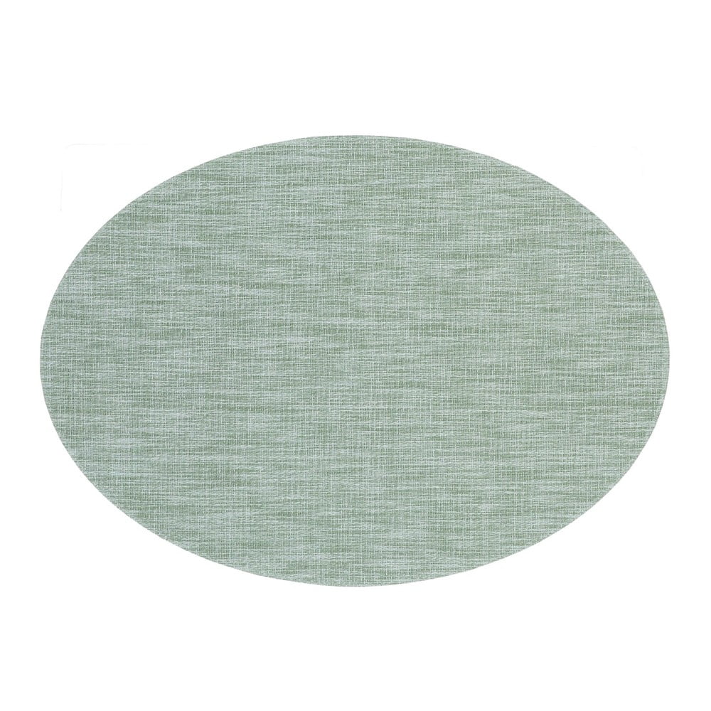 Suport pentru farfurie Tiseco Home Studio Oval, 46 x 33 cm, verde