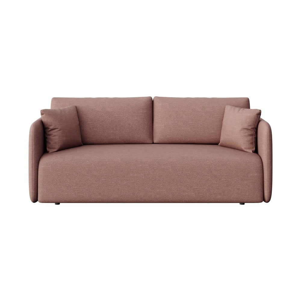 Canapea roz extensibilă 220 cm Chaum – Rodier