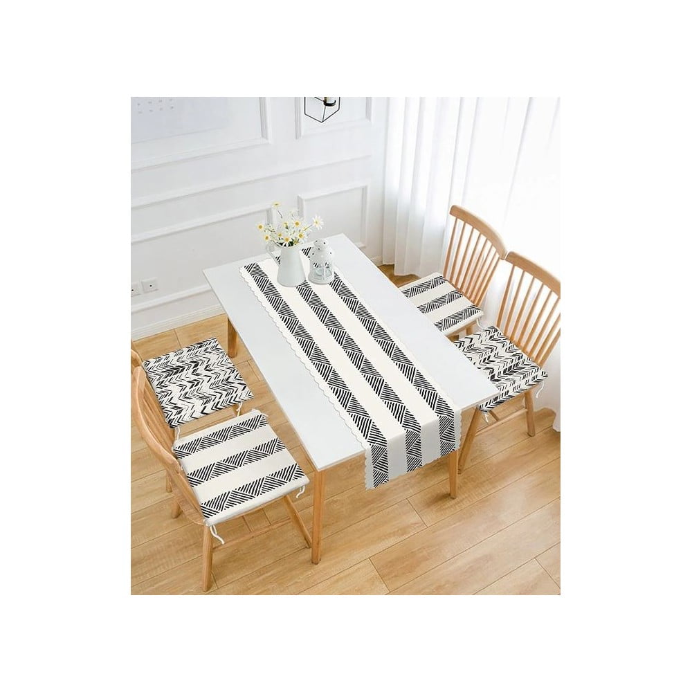  Set 4 perne de scaun și napron 40x40 cm – Mila Home 