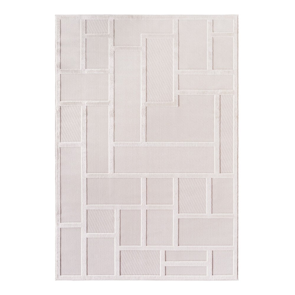 Covor tip traversă pentru interior și exterior crem 80x250 cm Doha 1657 Cream – Ayyildiz Carpets