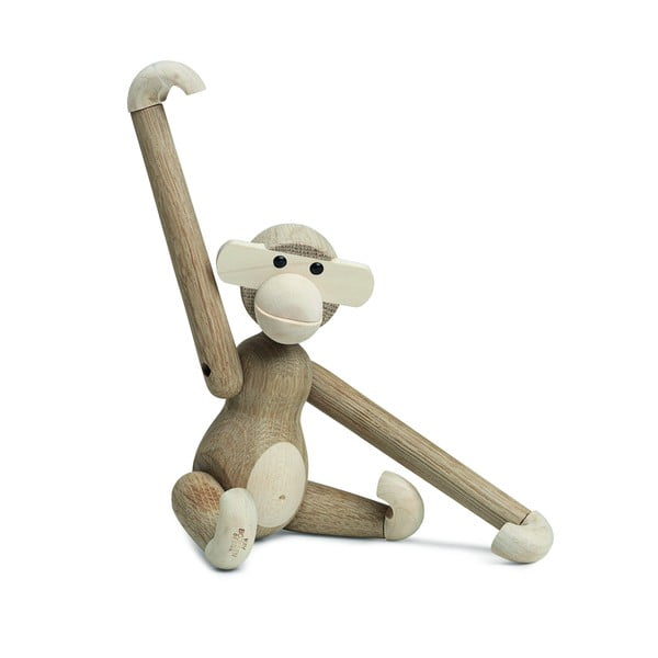 Statuetă din lemn masiv Kay Bojesen Denmark Monkey Solid