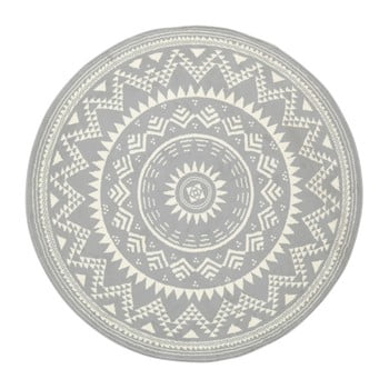 Covor hanse home celebration, ⌀ 140 cm, gri - verde