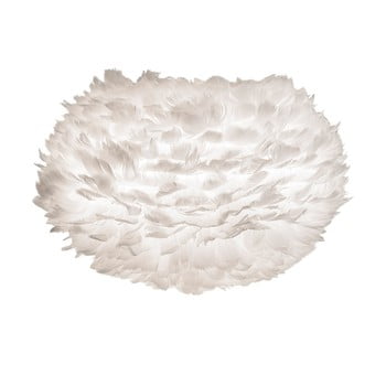 Abajur cu pene de gâscă VITA Copenhagen EOS, ⌀ 45 cm, alb