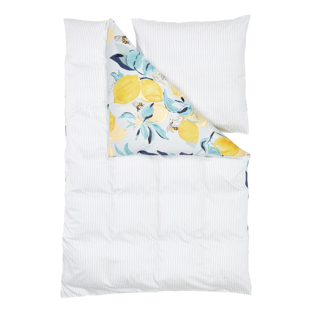 Lenjerie de pat din bumbac satinat westwing collection, 155 x 220 cm