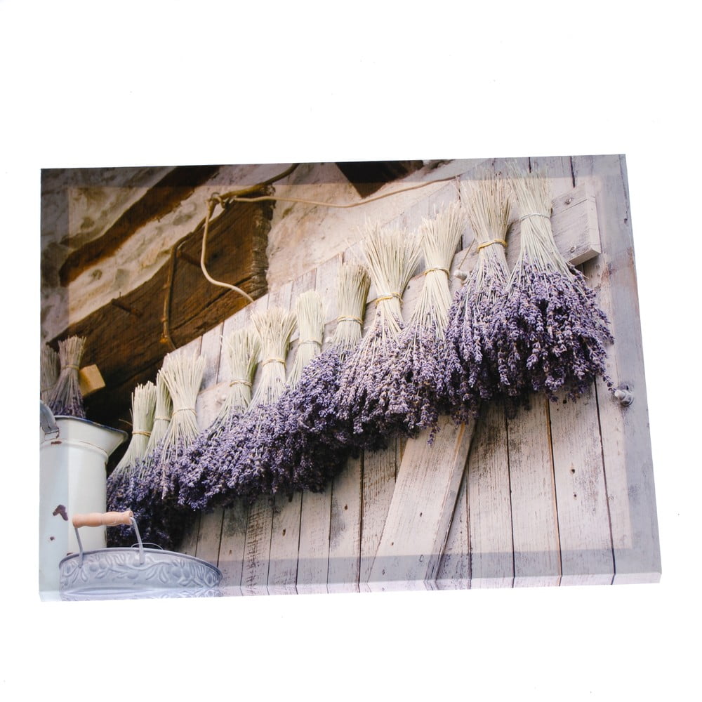 Tablou pe pânză pentru perete Dakls Dry Levander, 56 x 46 cm bonami.ro imagine 2022