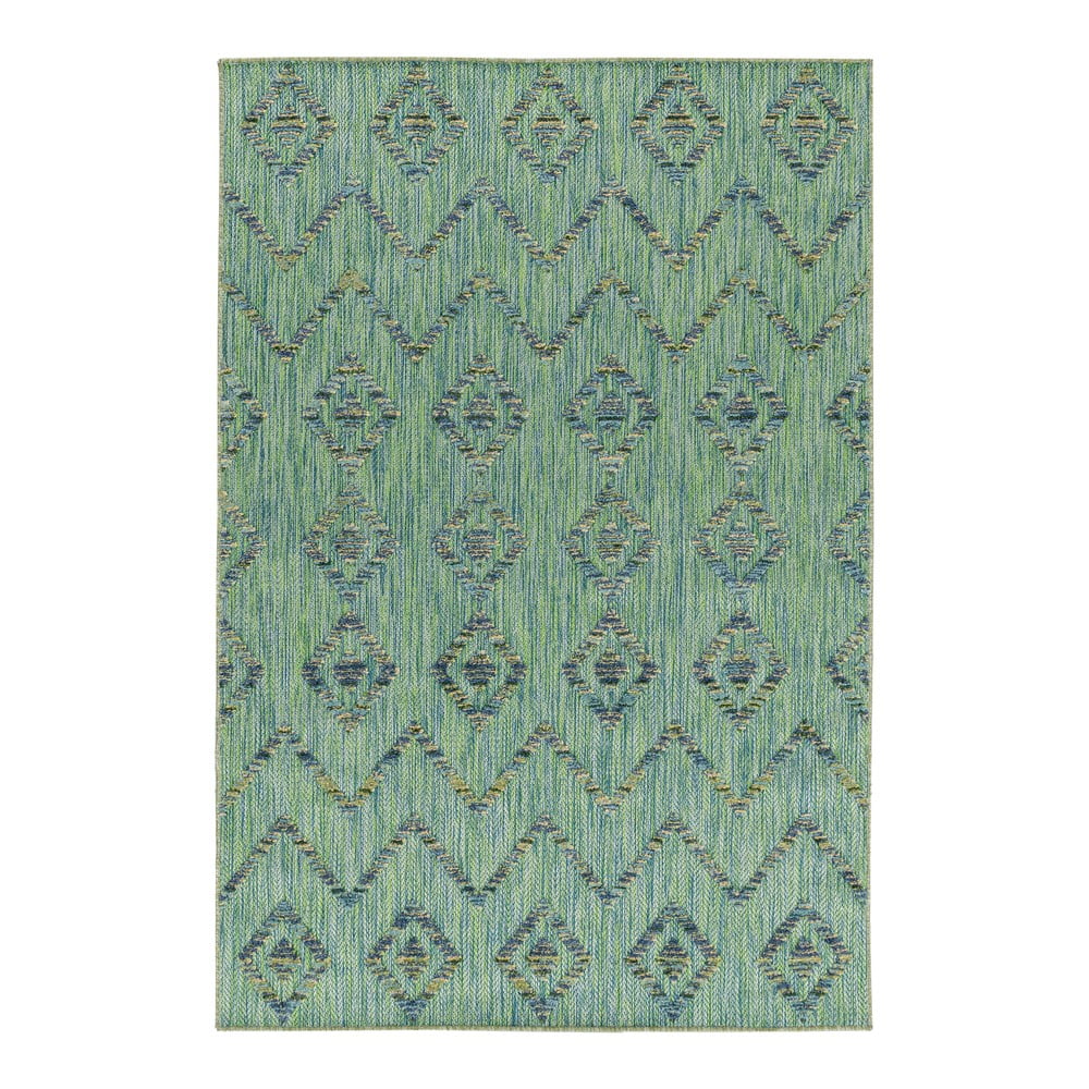 Covor tip traversă de exterior verde 80x250 cm Bahama – Ayyildiz Carpets