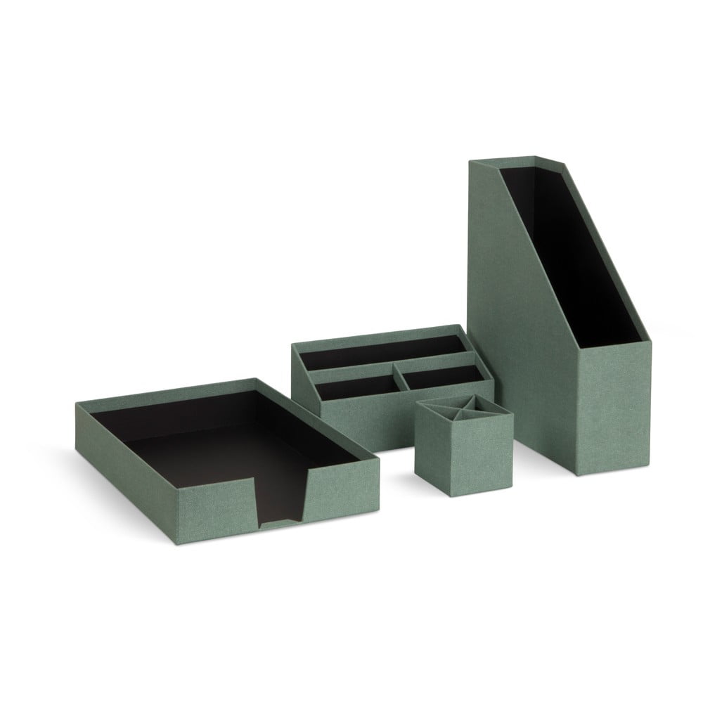 Organizatoare 4 buc. din carton Hugo Canvas Paper Laminate – Bigso