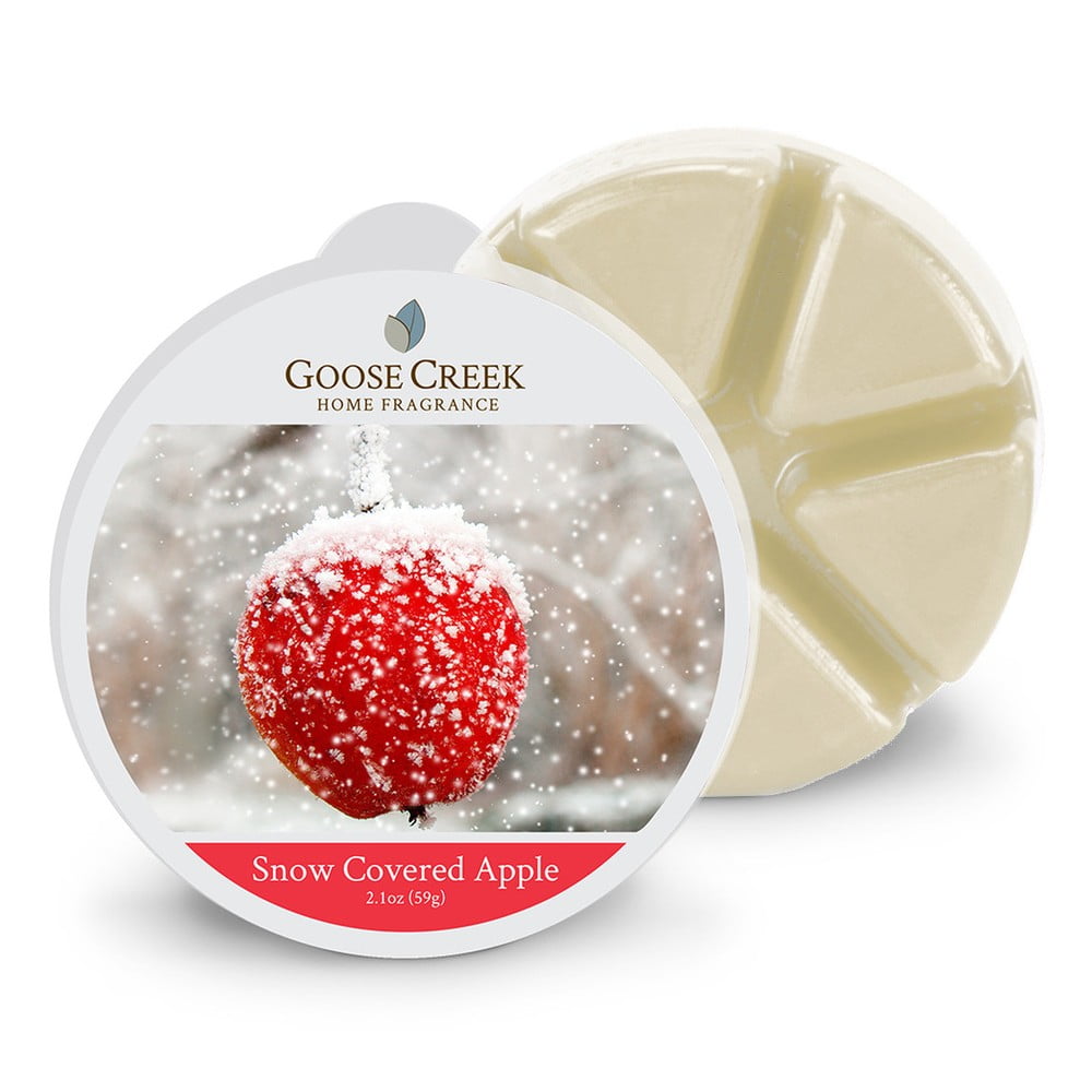  Ceară aromată pentru lămpi aromaterapie Goose Creek Snow Covered Apple, 65 de ore de ardere 