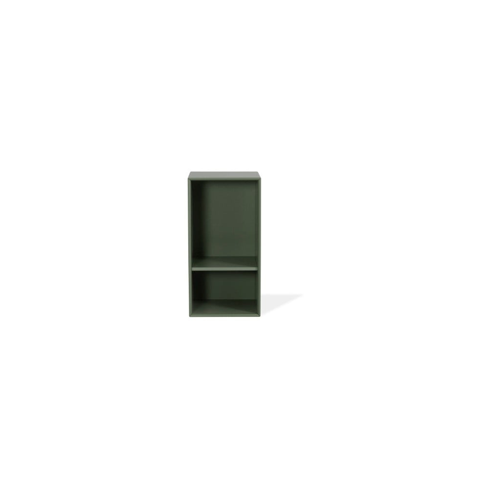 Etajeră Tenzo Z Halfcube, 36 x 70 cm, verde închis bonami.ro