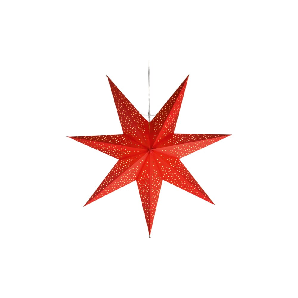 Decoratiune luminoasa Star Trading Dot, aŒ€ 54 cm, rosu