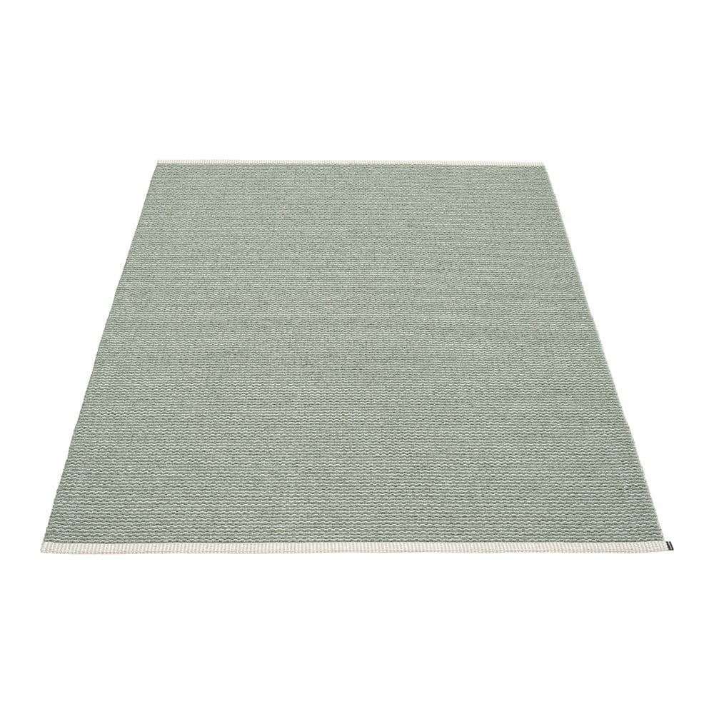 Covor pentru exterior și interior verde deschis 140x200 cm Mono Sage Army – Pappelina