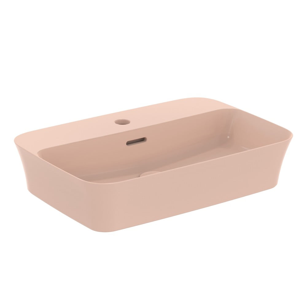 Chiuvetă roz-deschis din ceramică 55x38 cm Ipalyss – Ideal Standard