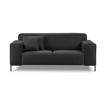 Canapea cosmopolitan design seville, gri închis, 194 cm