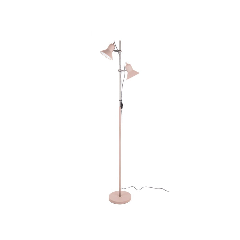 Lampadar Leitmotiv Slender, înălțime 153 cm, roz deschis bonami.ro