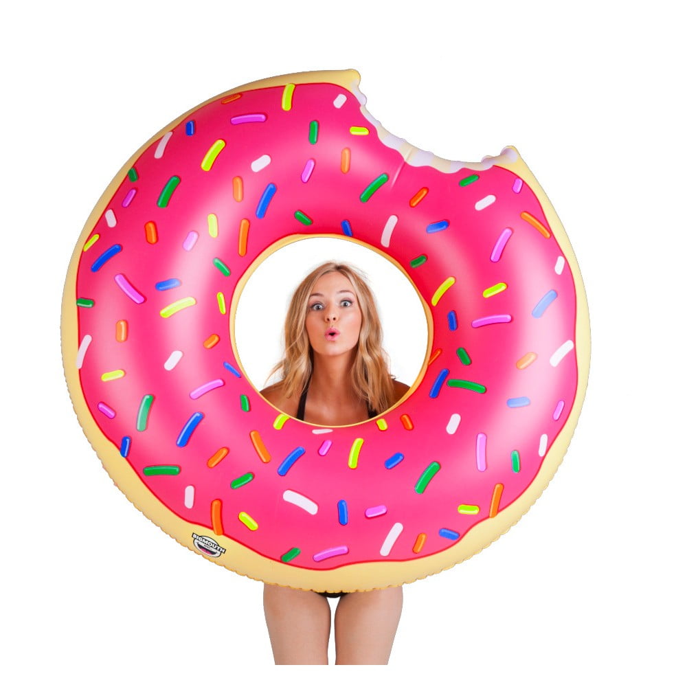 Colac gonflabil Big Mouth Inc. Donut, roz Big Mouth Inc. imagine 2022