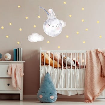 Autocolante de perete pentru camera copiilor ambiance stars fishing