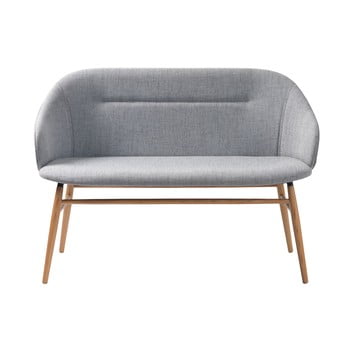 Canapea unique furniture teno, lățime 121 cm, gri