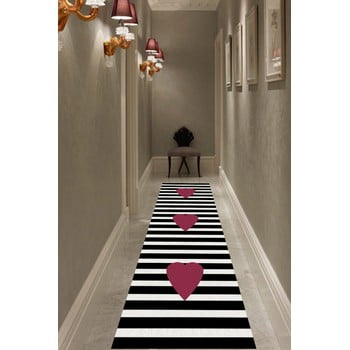 Covor rizzoli heart, 80 x 200 cm
