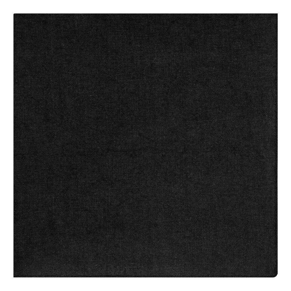 Șervețel de in Blomus Lineo, 42 x 42 cm, negru Blomus imagine 2022