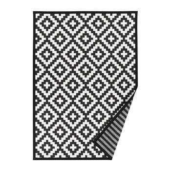 Covor reversibil narma viki, 70 x 140 cm, alb-negru