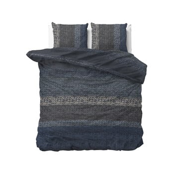 Lenjerie din flanelă pentru pat dublu dreamhouse gradients knits, 200 x 220 cm