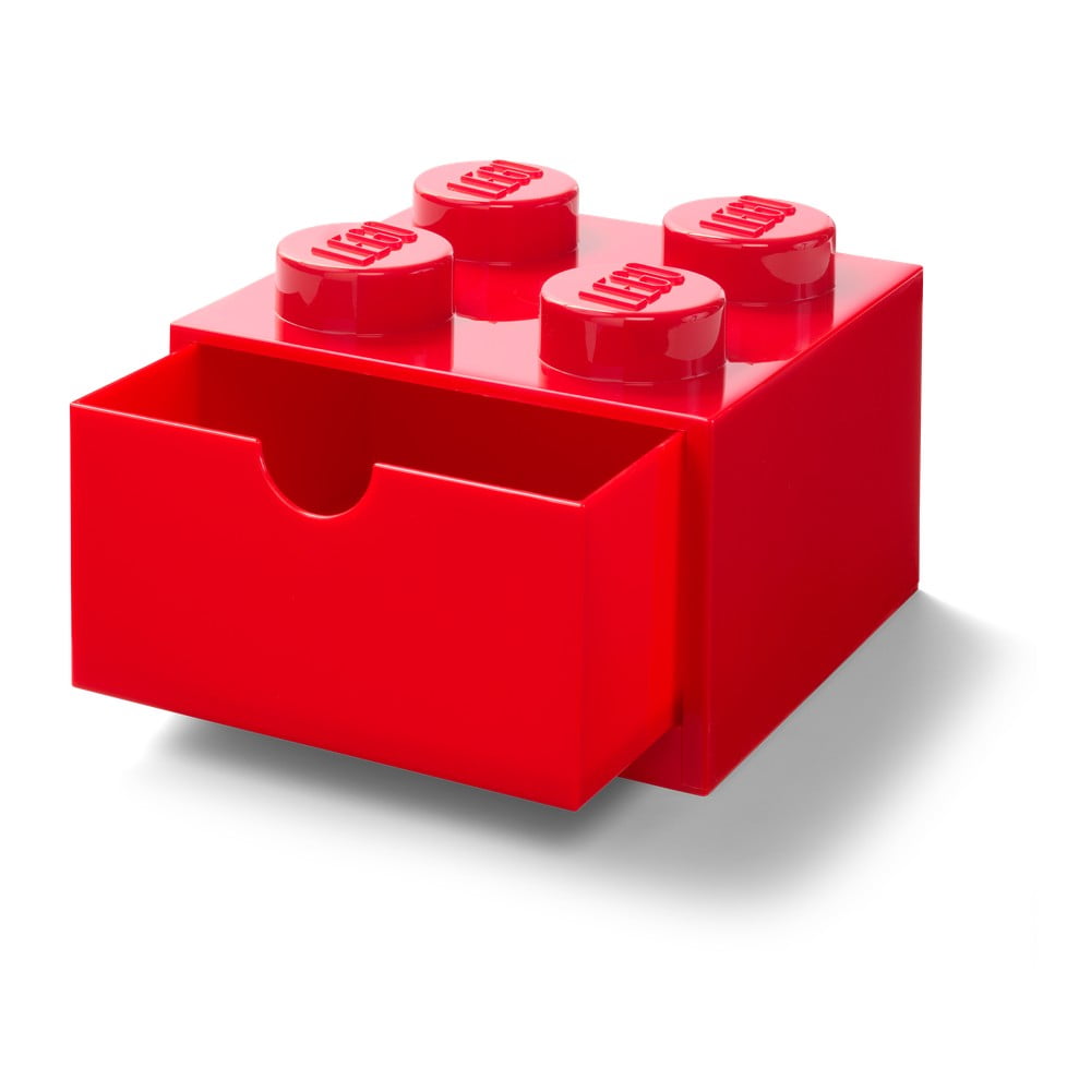 Cutie cu sertar pentru birou LEGO®, 15 x 16 cm, roșu bonami.ro imagine 2022