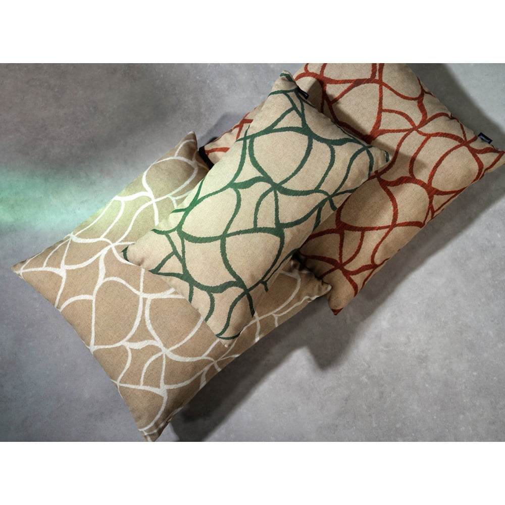 Pernă de grădină hartman pearl, 30 x 50 cm, bej - verde