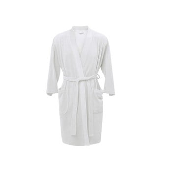 Halat de baie unisex cu compoziție mare de bumbac södahl, mărime s/m, alb