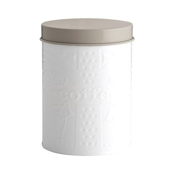 Recipient depozitare cafea mason cash in the forest, 1,3 l, alb