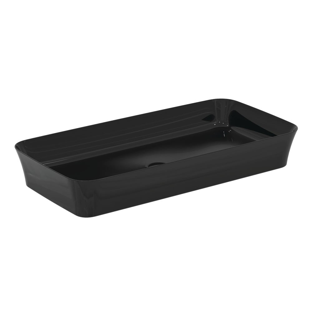 Chiuvetă negru-ucios din ceramică 80x40 cm Ipalyss – Ideal Standard