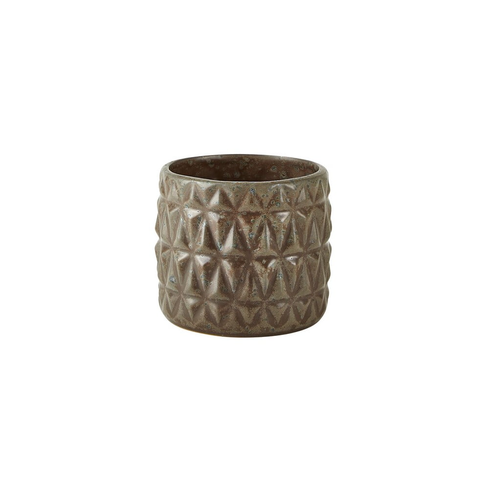 Ghiveci din gresie ceramică Villa Collection, ø 12,5 cm, gri bonami.ro