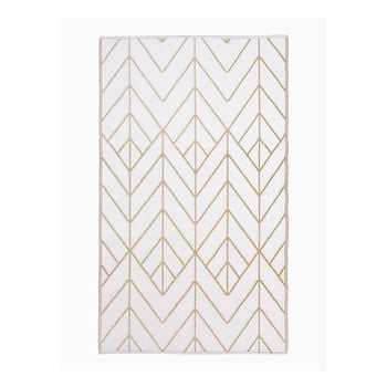 Covor reversibil pentru exterior din plastic reciclat fab hab sydney, 120 x 180 cm, bej - galben