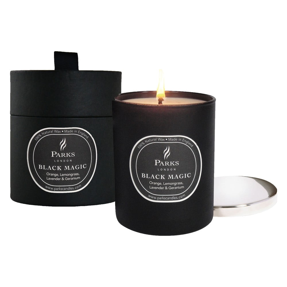Lumânare parfumată parks candles london magic, 50 de ore, aromă de citrice și lămâiță