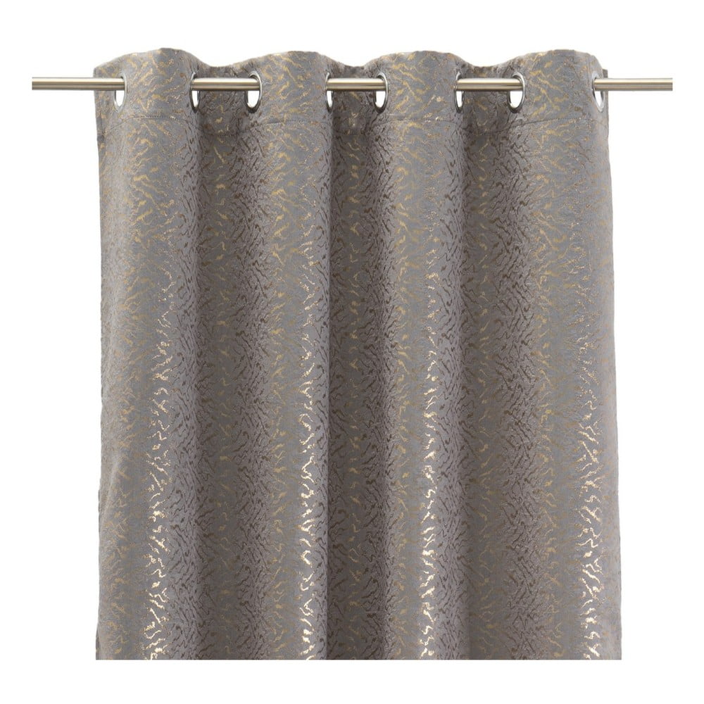 Draperie gri/aurie 140x260 cm Bijuré – Casa Selección