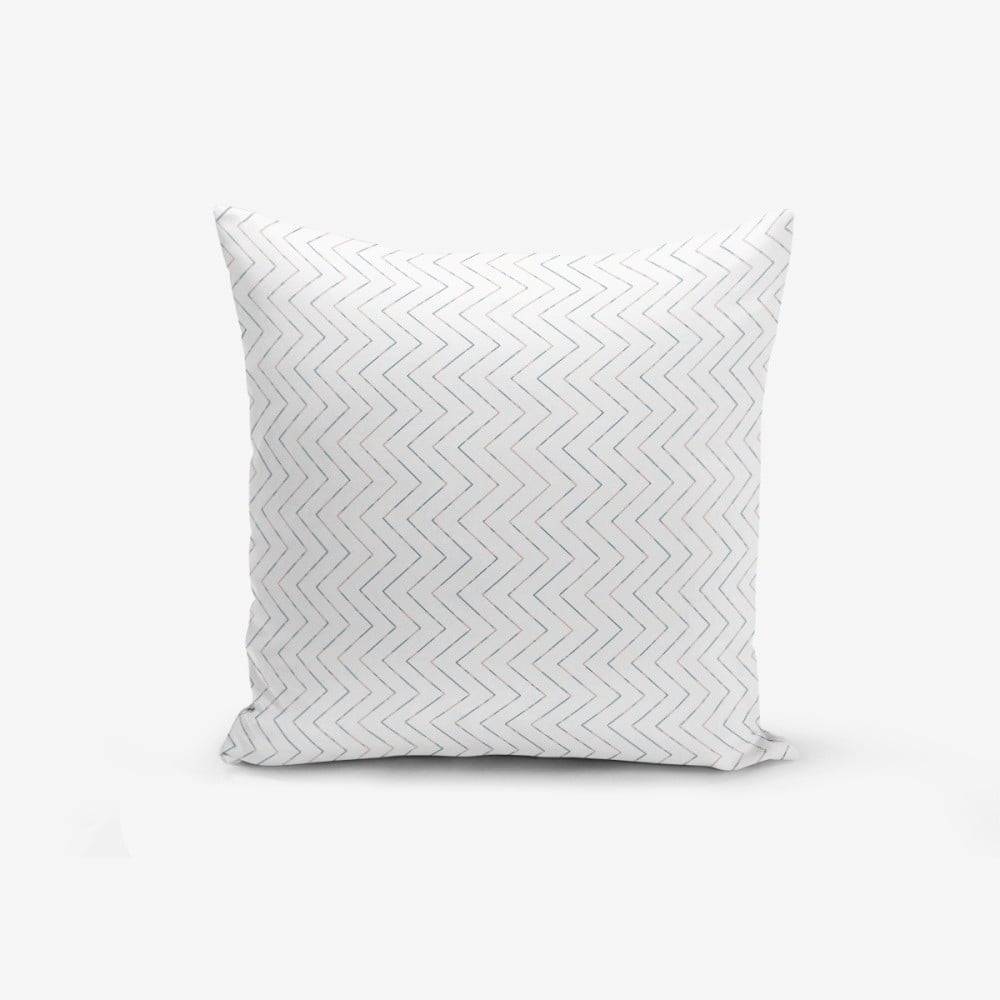 Față de pernă cu amestec din bumbac Minimalist Cushion Covers Colorful Zigzag Puro, 45 x 45 cm bonami.ro imagine noua