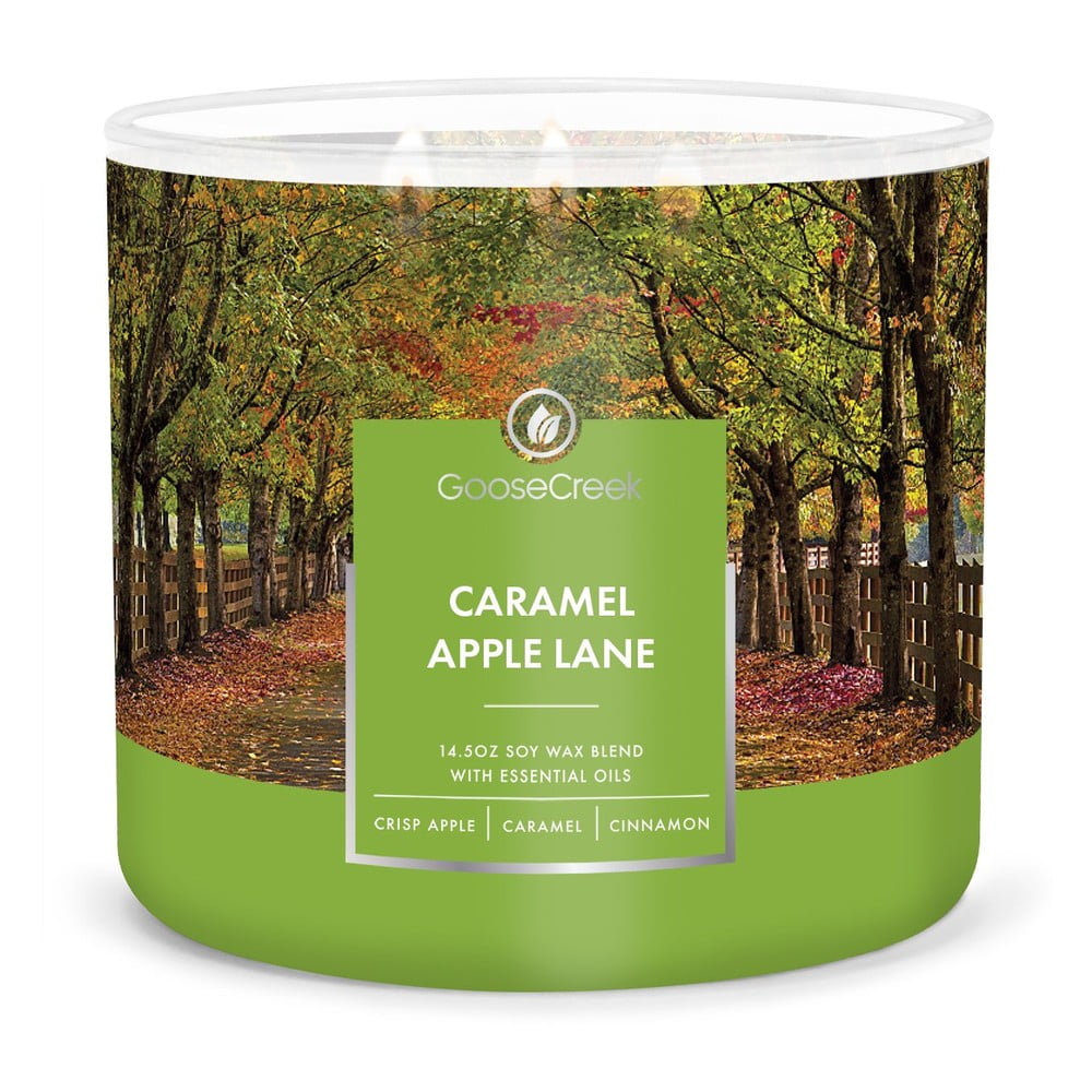 Lumânare parfumată Goose Creek Caramel Apple Lane, timp de ardere 35 h Apple pret redus