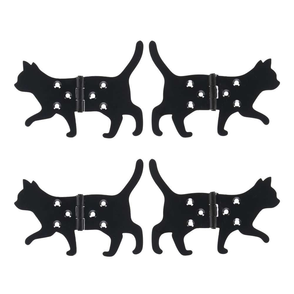 Balamale pentru ușă 4 buc. din metal Cat – Esschert Design