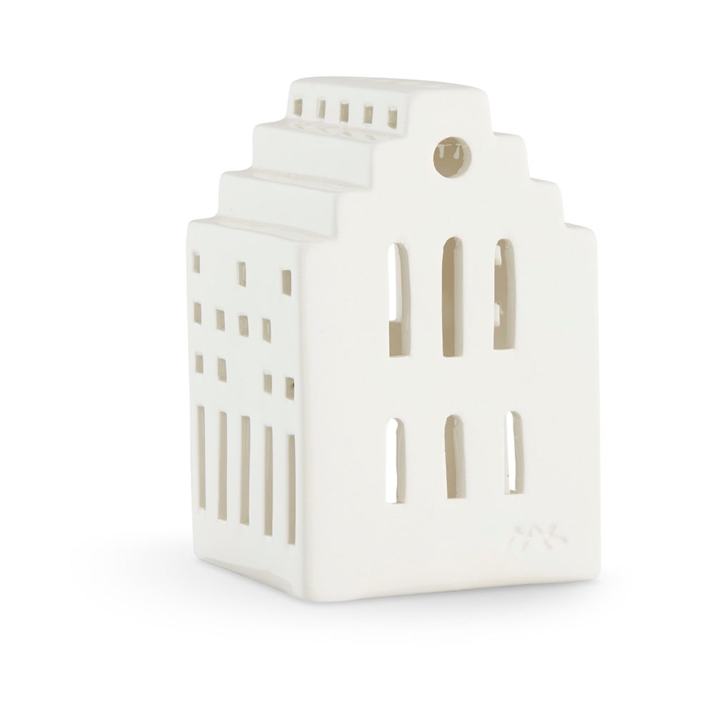 Felinar din ceramică Kähler Design Long Church, înălțime 10 cm, alb bonami.ro imagine 2022