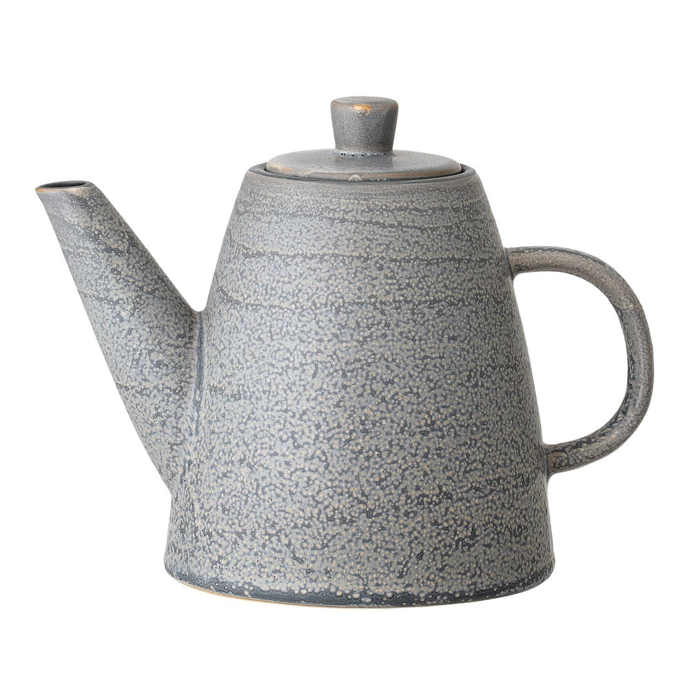 Ceainic din gresie ceramică Bloomingville Kendra, 1 l, gri Bloomingville