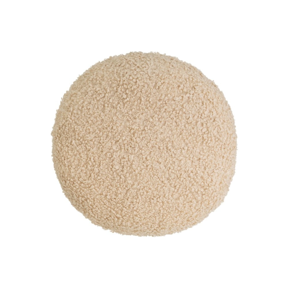 Pernă decorativă din sherpa ø 40 cm Sherpa – Casa Selección