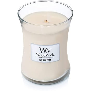 Lumânare parfumată woodwick triumph vanilla, 55 ore
