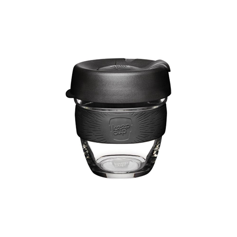 Cană de voiaj neagră 227 ml Brew Black S – KeepCup