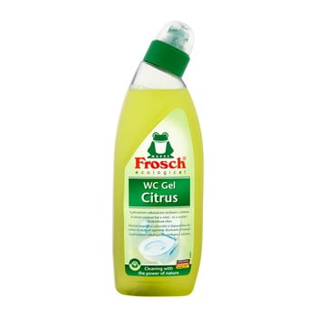 Gel pentru toaletă cu parfum de lămâie frosch, 750 ml 