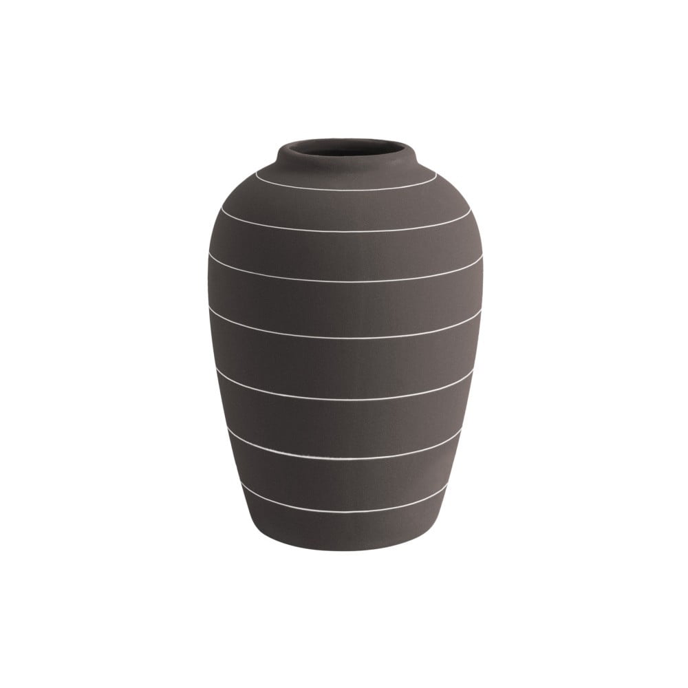 Vaza din ceramica PT LIVING Terra, ⌀ 13 cm, maro inchis image7
