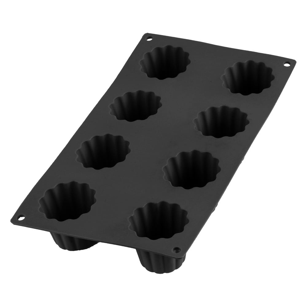 Formă din silicon pentru 8 mini pandișpane Lékué, negru bonami.ro imagine 2022