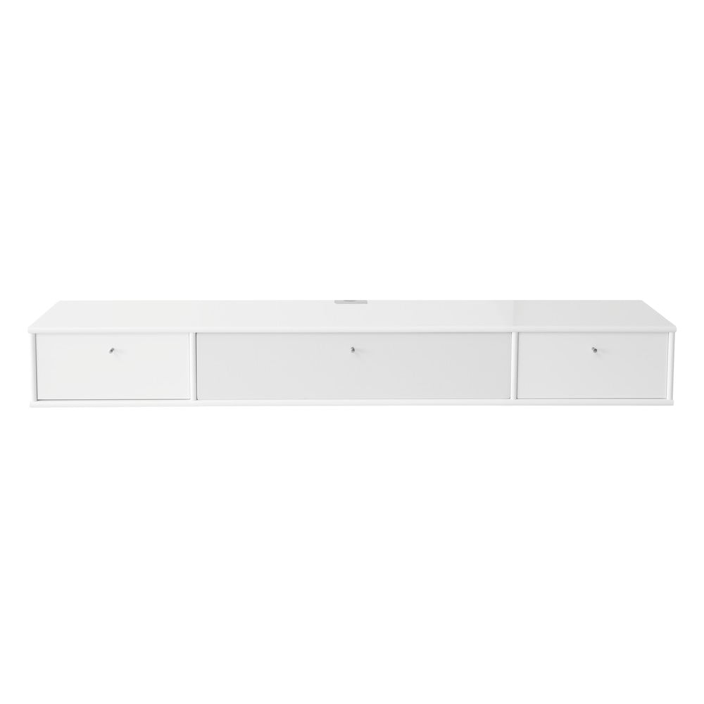 Comodă TV albă 176x22 cm Mistral – Hammel Furniture