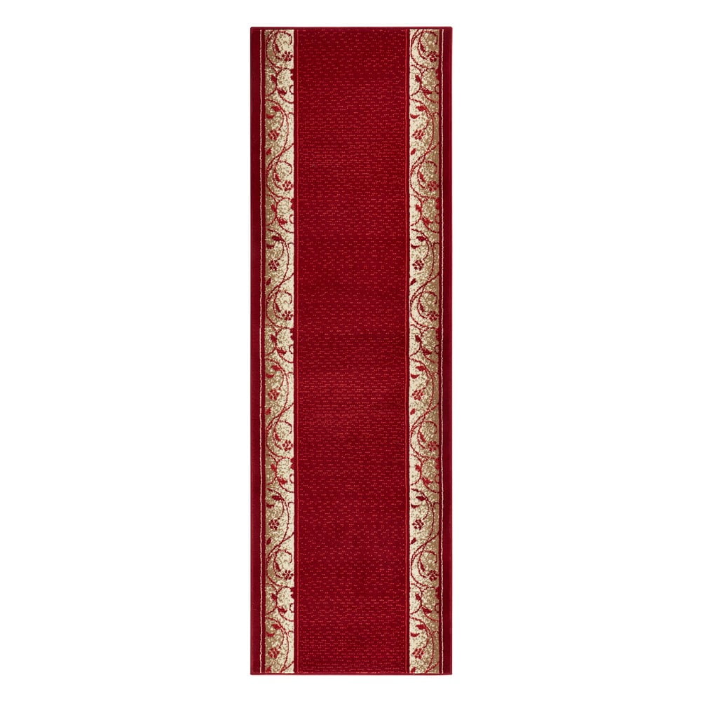 Covor Basic Elegance, 80x350 cm, roșu