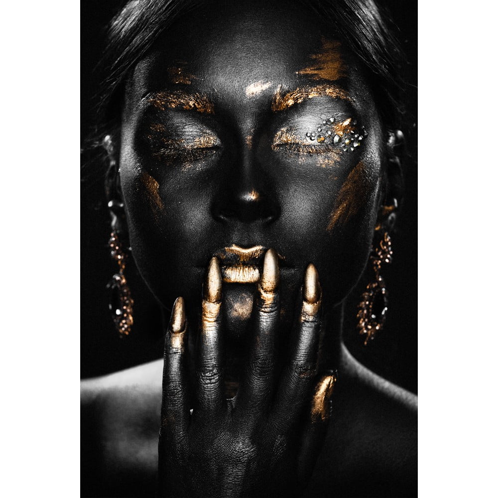 Tablou din sticlă 80x120 cm shinning women - styler