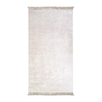 Covor vitaus hali geometrik, 50 x 80 cm, crem