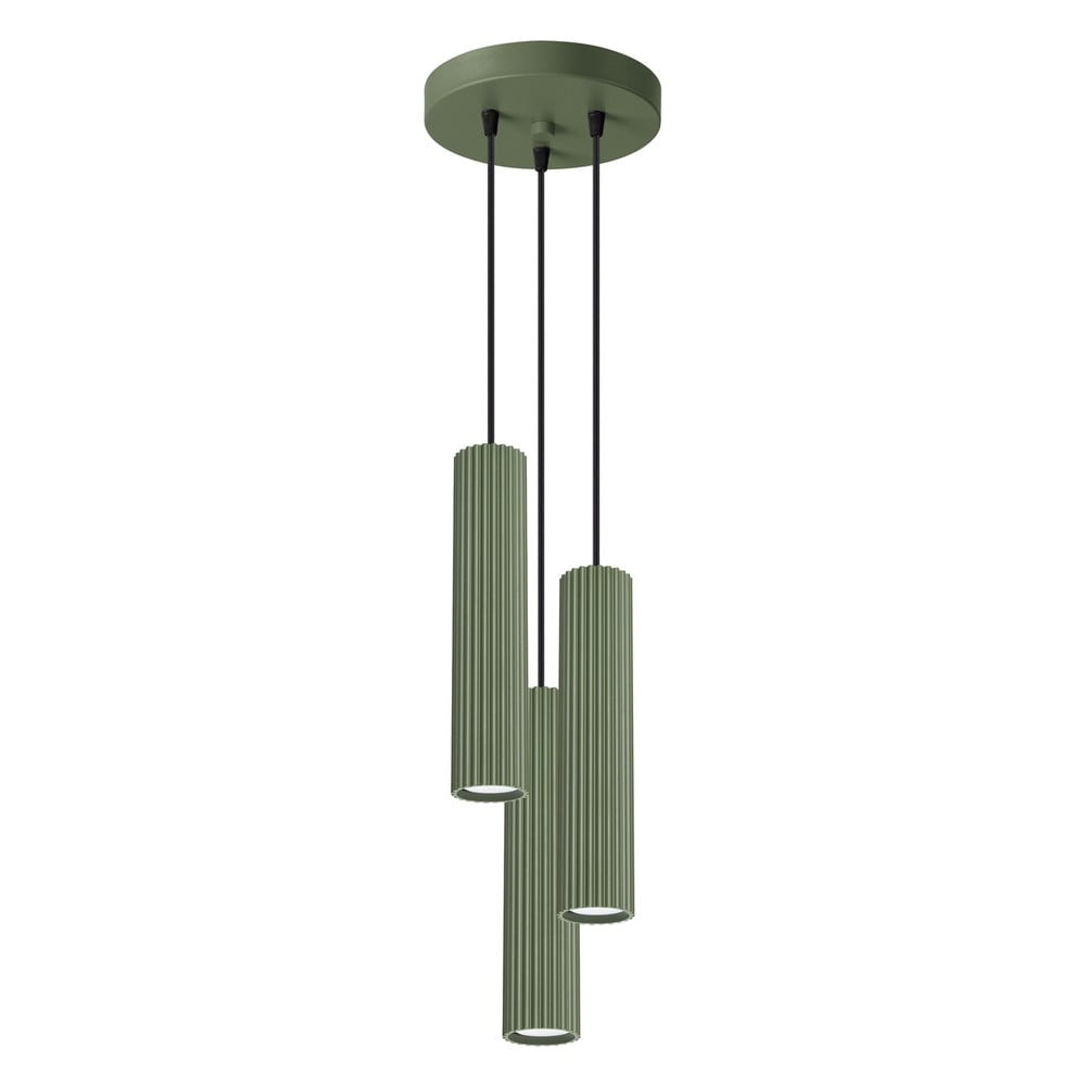 Lustră verde ø 19,5 cm Gleam – Nice Lamps